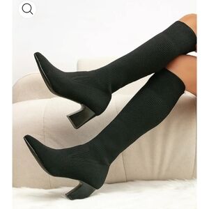 New In BOX BellaMousse Fit Women Elegant High Boots 7.5